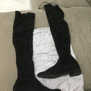 Stuart Weitzman Black Over the Knee Boots